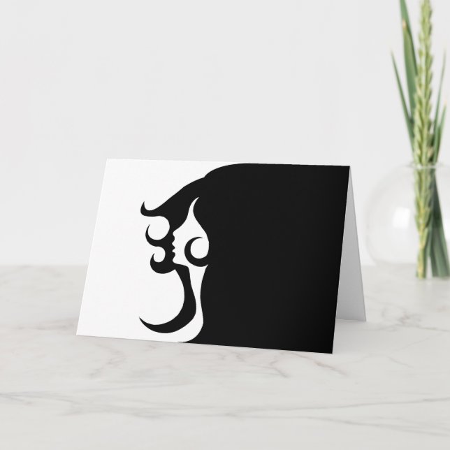 Deco Mod Woman Kort (Framsida)