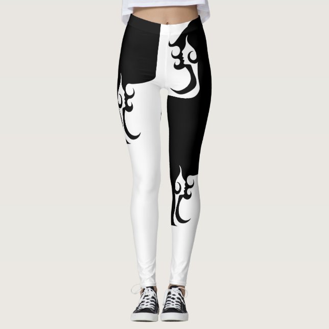 Deco Mod Woman Leggings (Framsida)