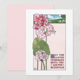 Deco Moderne Stil Påsk Primroses