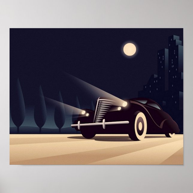 Deco Nights Poster (Framsidan)