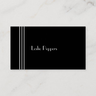 Deco Rand av Leslie Peppers Visitkort