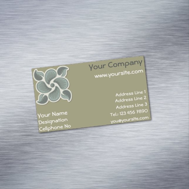 Deco-ruta 2 magnetiska visitkort (In Situ)