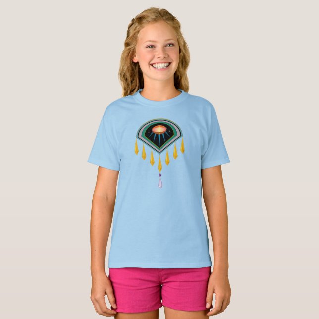 Deco Space Egg Kids T-Shirt (Hel framsida)