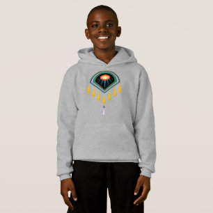 Deco Space Egg Kids Unisex Tröja Hoodie