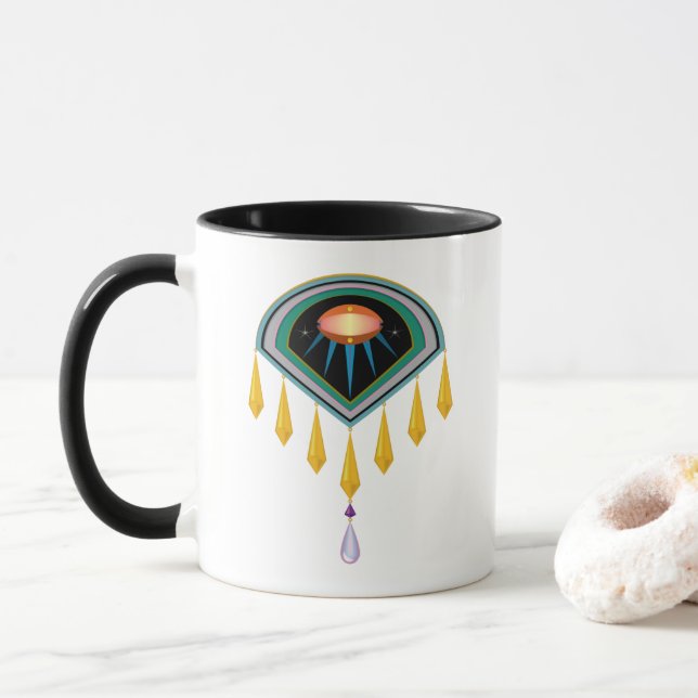 Deco Space Egg Mugg 11oz. (Med munk)