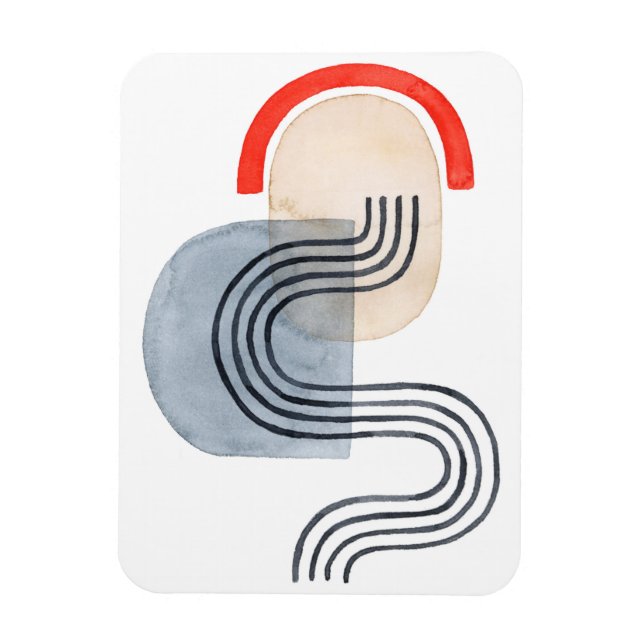 Deco Sunrise IV Magnet (Vertikal)