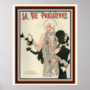 Deco täcker för La tävlar Parisienne 16 x20 Poster