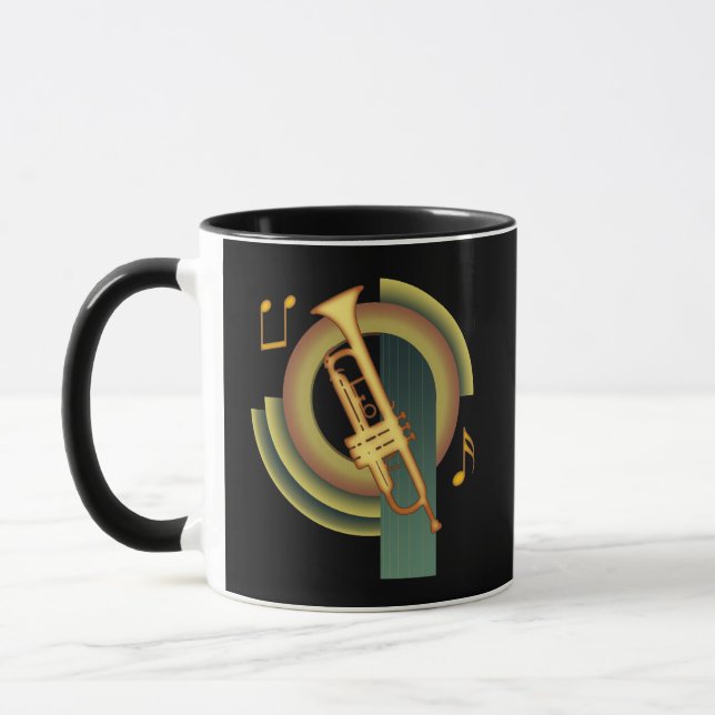 Deco trumpet mugg (Vänster)