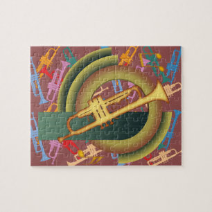 Deco trumpet pussel