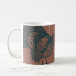 Deco Turkiet Thanksgiving Toffee Färg Mugg