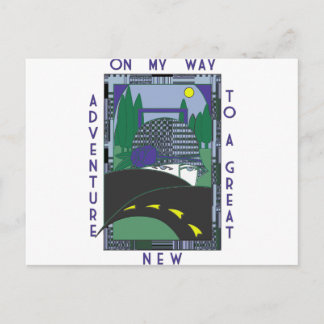 Deco Underbar New Äventyr Vykort