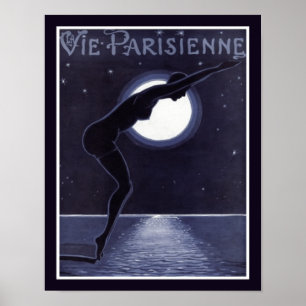 Deco Vie Parisienne 1920 Poster