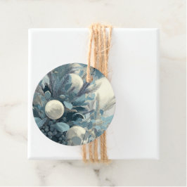 Deco Yuletide | Frost & Evergreen Gåvor Etiketter