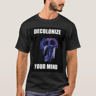 decolonize ditt varar besvärad tee shirt