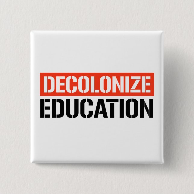 Decolonize Education Knapp (Framsida)
