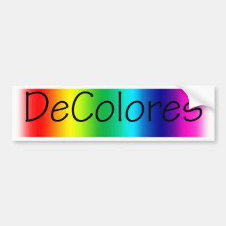 DeColores Bildekal