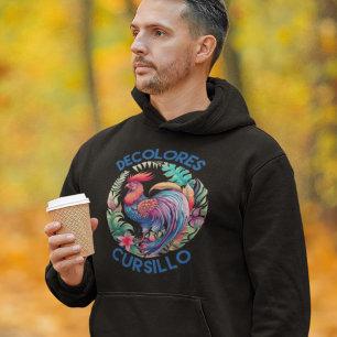 DeColores Cursillo Colorful Blommigt Tupp Hoodie