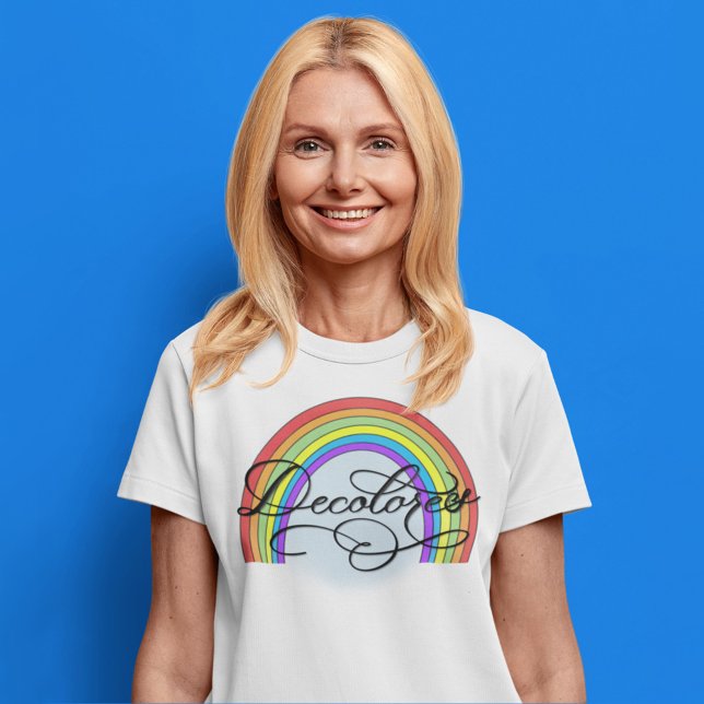 DeColores Cursillo Rainbow Faith Religion T Shirt (Skapare uppladdad)