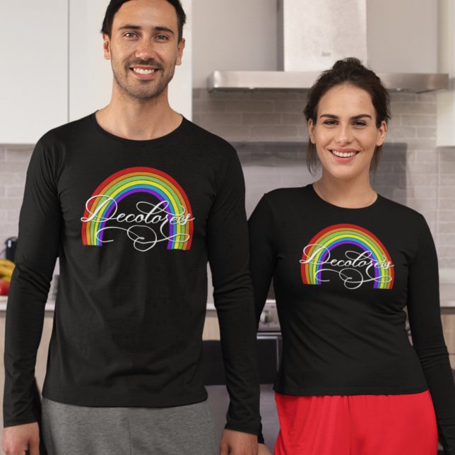 DeColores Cursillo Rainbow Faith Religion T Shirt (Skapare uppladdad)