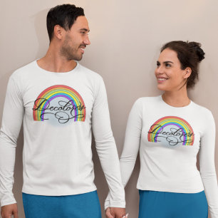 DeColores Cursillo Rainbow Faith Religion T Shirt