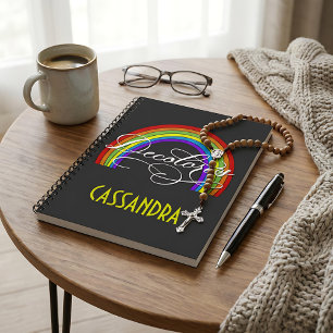 DeColores Cursillo Regnbågs Tro Religion Anteckningsbok