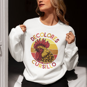 DeColores Cursillo Tupp med Förfallen Solnedgång T Shirt