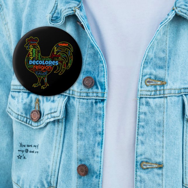 DeColores Cursillo Tupp Ord Cloud Knapp (Skapare uppladdad)