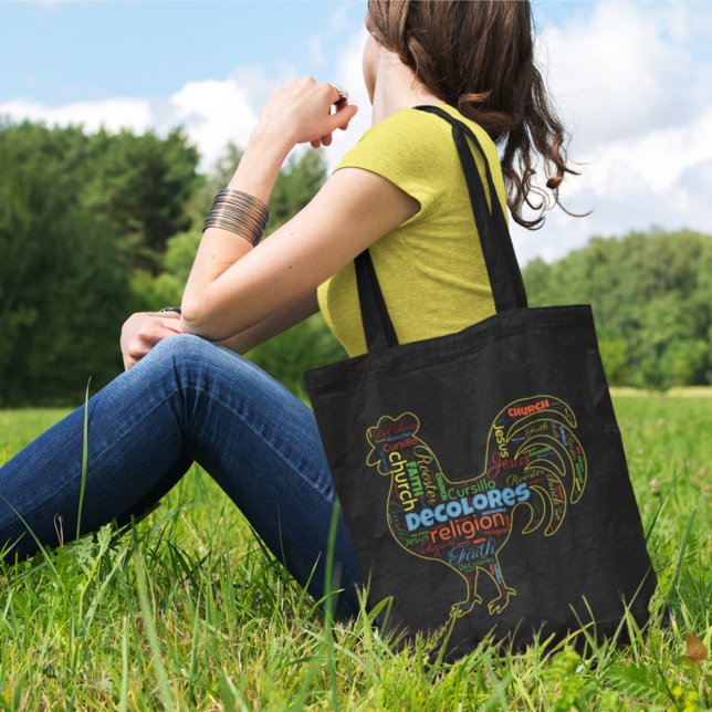 DeColores Cursillo Tupp Ord Cloud Tygkasse (Skapare uppladdad)