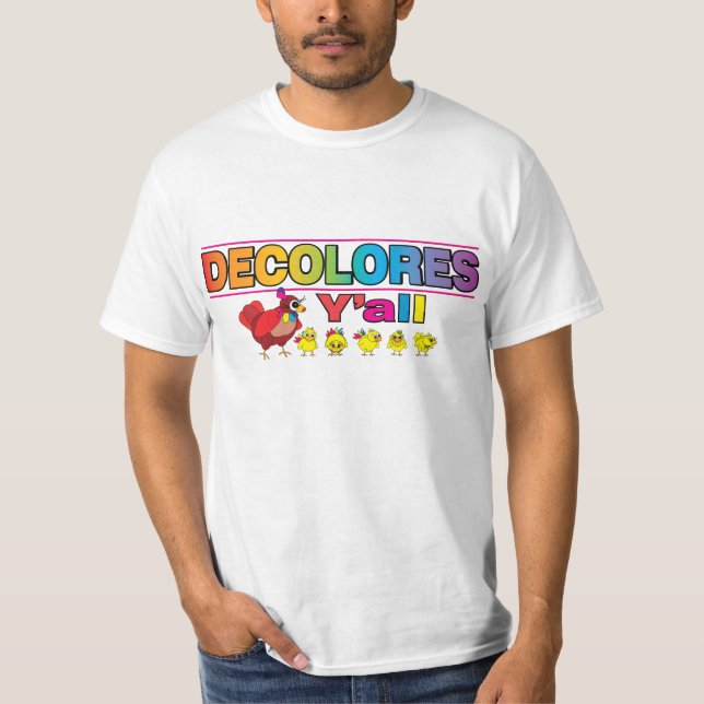 DECOLORES dig utslagsplats T-shirt (Framsida)
