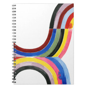 Deconstructed Rainbow - Vertikal Anteckningsbok
