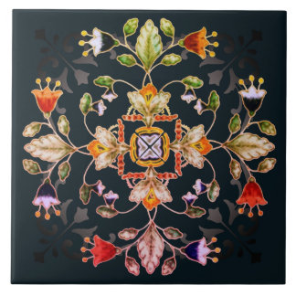 Décor Ceramic Tile - Fiori Kakelplatta