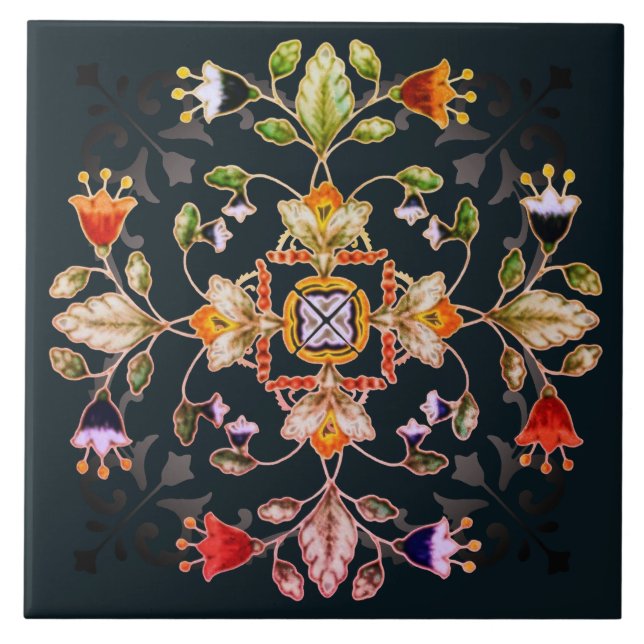 Décor Ceramic Tile - Fiori Kakelplatta (Framsidan)