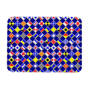 Decor för 3D-effektkontrollerade Nautiska Flagga Magnet