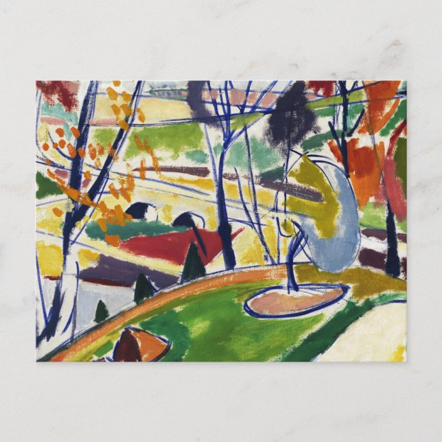 Decor Plat av Henry Lyman Sayen Vykort (Framsida)