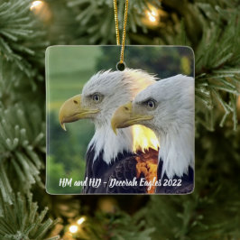 Decorah Eagles Julgransprydnad Keramik
