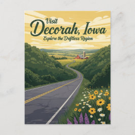 Decorah Iowa Travel Vykort