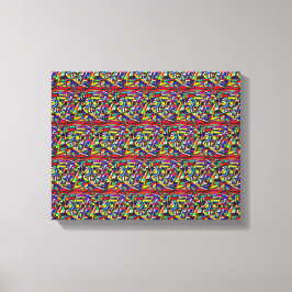 Decorated Canvastryck