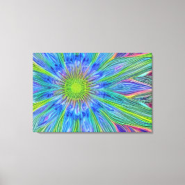 Decorated Stretched Canvas Print