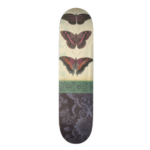 Decorativ fjäril Brocade av Vision Studio Skateboard Bräda 20,5 Cm
