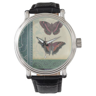 Decorativ fjärilbrocade av Vision Studio Armbandsur