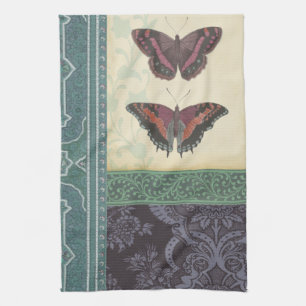 Decorativ fjärilbrocade av Vision Studio Kökshandduk