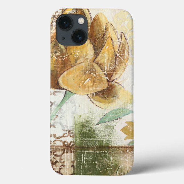 Decorativ Fresco-design med lobe-blomma (Baksida)