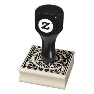 Decorativ Monogram Brev C Stämpel