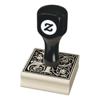 Decorativ Monogram Brev Y Stämpel
