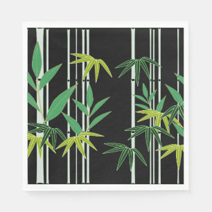 Decorative Bamboo Mönster Pappersservett