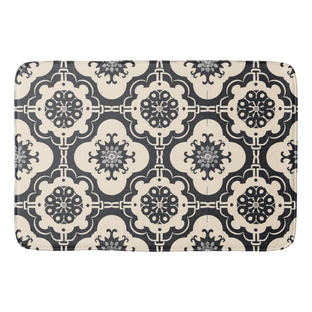Decorative Baroque Arabesque mönster Badrumsmatta (Framsidan)