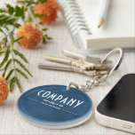 Decorative Blue Company Namn<br><div class="desc">Decorative Blue Company Namn Nyckelring av Affärskortet Store.</div>