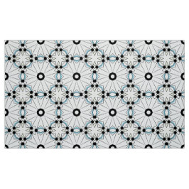 Decorative circular node & star geometric pattern tyg