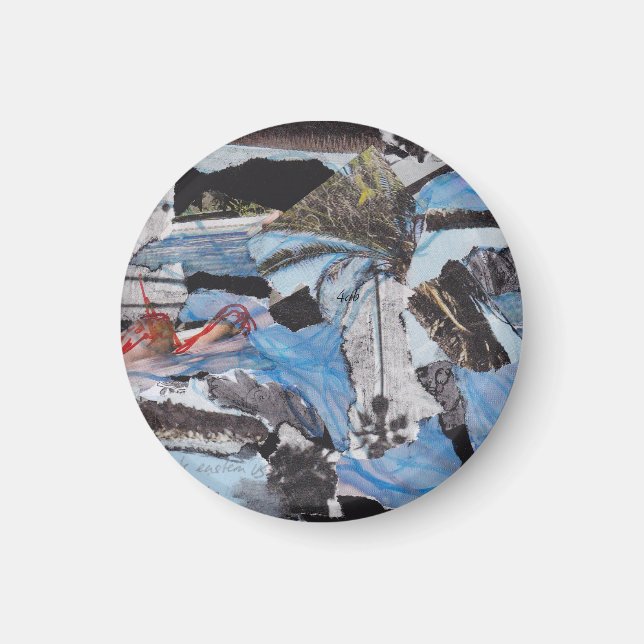 decorative collage magnet (Framsidan)
