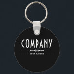 Decorative Company Namn Nyckelring<br><div class="desc">Decorative Company Namn Nyckelring av Affärskortet Store.</div>